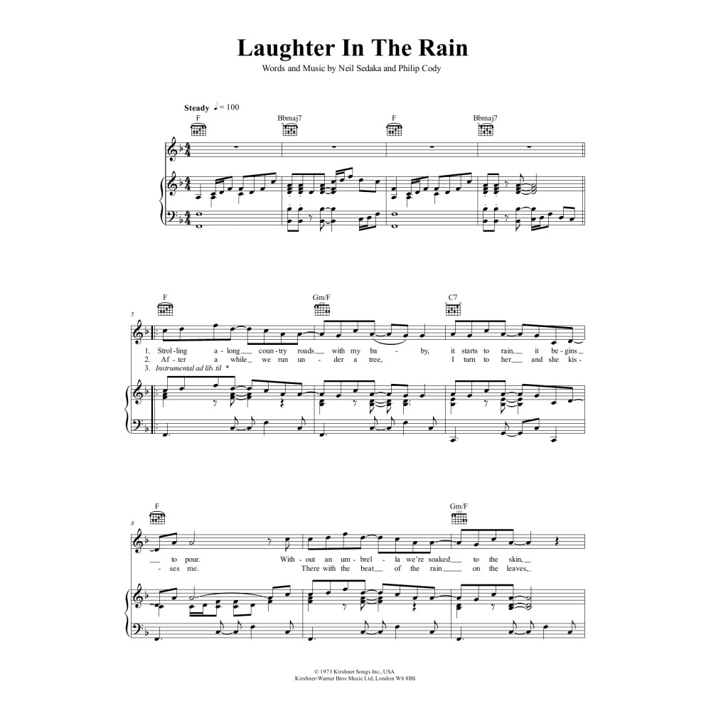 Laughter In The Rain